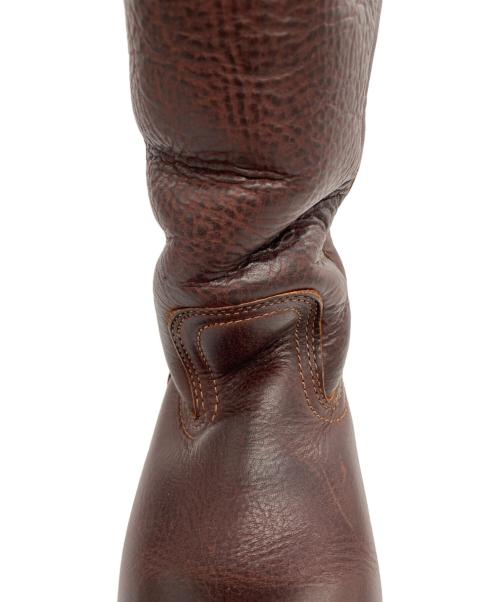 FRYE（フライ）FRYE (フライ) 裏ボア ロングレザーブーツ ブラウン サイズ:6の古着・服飾アイテム