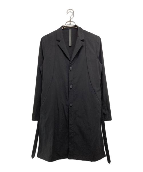 STRUM（ストラム）STRUM (ストラム) タスラン加工ナイロンオックス ロングジャケット - BLACK ブラック サイズ:Mの古着・服飾アイテム