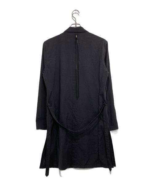 STRUM（ストラム）STRUM (ストラム) タスラン加工ナイロンオックス ロングジャケット - BLACK ブラック サイズ:Mの古着・服飾アイテム