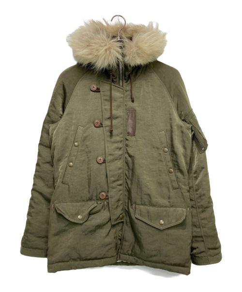 wjk（ダブルジェイケー）wjk (ダブルジェイケー) N-3B フライトジャケット オリーブ サイズ:Mの古着・服飾アイテム