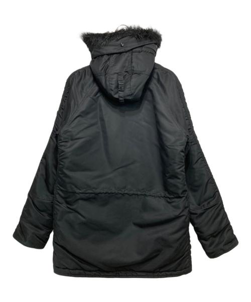 ALPHA（アルファ）ALPHA (アルファ) N-3B フライトジャケット ブラック サイズ:Lの古着・服飾アイテム