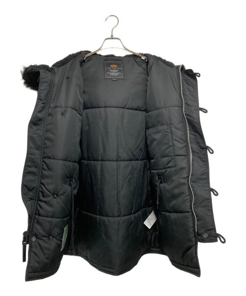 ALPHA（アルファ）ALPHA (アルファ) N-3B フライトジャケット ブラック サイズ:Lの古着・服飾アイテム
