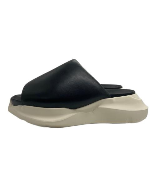 RICK OWENS（リックオウエンス）RICK OWENS (リックオウエンス) GETH PUFFER SLIDE ブラック サイズ:38の古着・服飾アイテム
