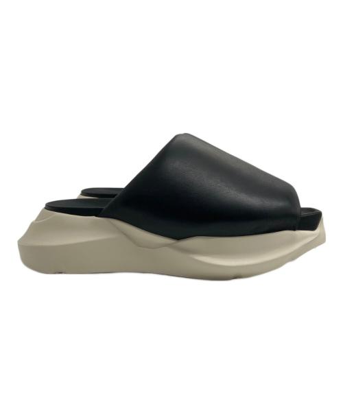 RICK OWENS（リックオウエンス）RICK OWENS (リックオウエンス) GETH PUFFER SLIDE ブラック サイズ:38の古着・服飾アイテム