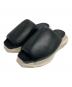 RICK OWENS（リックオウエンス）の古着「GETH PUFFER SLIDE」｜ブラック