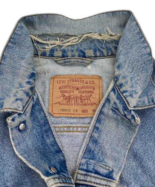 LEVI'S（リーバイス）LEVI'S (リーバイス) 90s デニムジャケット インディゴ サイズ:Mの古着・服飾アイテム