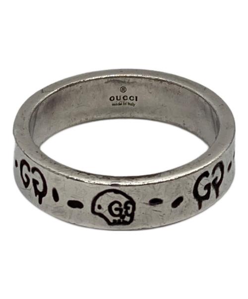 GUCCI（グッチ）GUCCI (グッチ) GG ゴースト スカル シルバーリング サイズ:23 (約22号)の古着・服飾アイテム