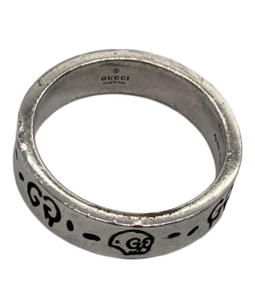 GUCCI（グッチ）GUCCI (グッチ) GG ゴースト スカル シルバーリング サイズ:23 (約22号)の古着・服飾アイテム