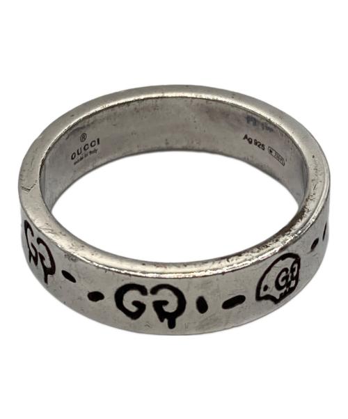 GUCCI（グッチ）GUCCI (グッチ) GG ゴースト スカル シルバーリング サイズ:23 (約22号)の古着・服飾アイテム