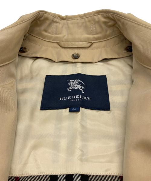 BURBERRY LONDON（バーバリーロンドン）BURBERRY LONDON (バーバリーロンドン) ノバチェックライナー付トレンチコート ベージュ サイズ:36の古着・服飾アイテム
