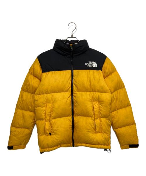 THE NORTH FACE（ザ ノース フェイス）THE NORTH FACE (ザ ノース フェイス) NUPTSE JACKET イエロー×ブラック サイズ:Mの古着・服飾アイテム