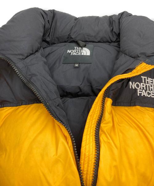 THE NORTH FACE（ザ ノース フェイス）THE NORTH FACE (ザ ノース フェイス) NUPTSE JACKET イエロー×ブラック サイズ:Mの古着・服飾アイテム