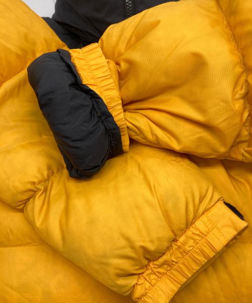 THE NORTH FACE（ザ ノース フェイス）THE NORTH FACE (ザ ノース フェイス) NUPTSE JACKET イエロー×ブラック サイズ:Mの古着・服飾アイテム