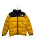 THE NORTH FACE（ザ ノース フェイス）の古着「NUPTSE JACKET」｜イエロー×ブラック
