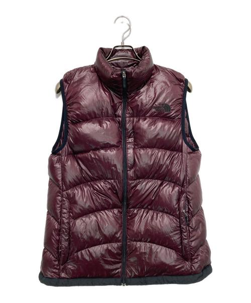 THE NORTH FACE（ザ ノース フェイス）THE NORTH FACE (ザ ノース フェイス) ACONCAGUA VEST ボルドー サイズ:XLの古着・服飾アイテム