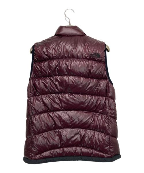 THE NORTH FACE（ザ ノース フェイス）THE NORTH FACE (ザ ノース フェイス) ACONCAGUA VEST ボルドー サイズ:XLの古着・服飾アイテム