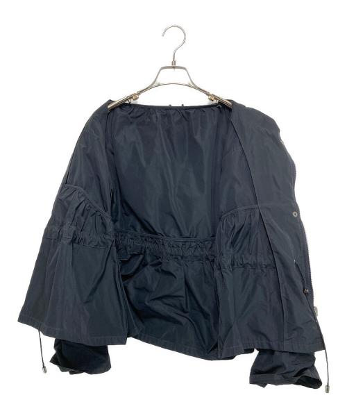 JIL SANDER NAVY（ジルサンダー ネイビー）JIL SANDER NAVY (ジルサンダー ネイビー) フーデッドジャケット ブラック サイズ:34の古着・服飾アイテム