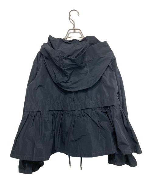 JIL SANDER NAVY（ジルサンダー ネイビー）JIL SANDER NAVY (ジルサンダー ネイビー) フーデッドジャケット ブラック サイズ:34の古着・服飾アイテム