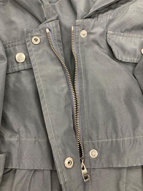 JIL SANDER NAVY（ジルサンダー ネイビー）JIL SANDER NAVY (ジルサンダー ネイビー) フーデッドジャケット ブラック サイズ:34の古着・服飾アイテム