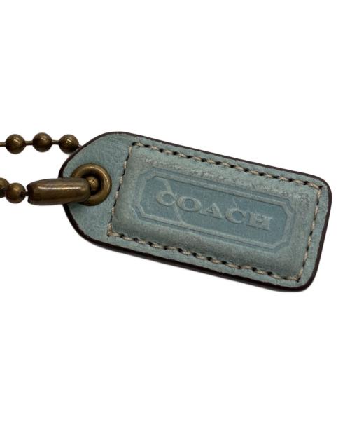 COACH（コーチ）COACH (コーチ) ワンショルダーシグネチャーバッグ ベージュ×グリーンの古着・服飾アイテム