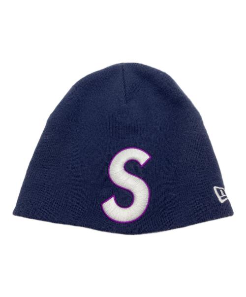 SUPREME（シュプリーム）SUPREME (シュプリーム) New Era (ニューエラ) S Logo Beanie ネイビーの古着・服飾アイテム