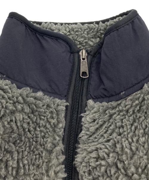 Patagonia（パタゴニア）Patagonia (パタゴニア) CLASSIC RETRO CARDIGAN グレー×ネイビー サイズ:Mの古着・服飾アイテム