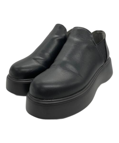 BEAUTY&YOUTH（ビューティーアンドユース）BEAUTY&YOUTH (ビューティーアンドユース) サイドゴアアンクルブーツ ブラック サイズ:SIZE 37の古着・服飾アイテム