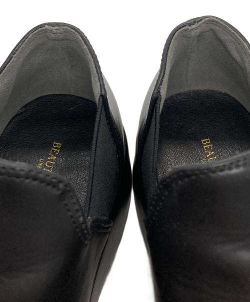 BEAUTY&YOUTH（ビューティーアンドユース）BEAUTY&YOUTH (ビューティーアンドユース) サイドゴアアンクルブーツ ブラック サイズ:SIZE 37の古着・服飾アイテム