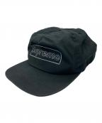 SUPREME×KAWSシュプリーム×カウズ）の古着「Chalk Logo 5-panel」｜ブラック