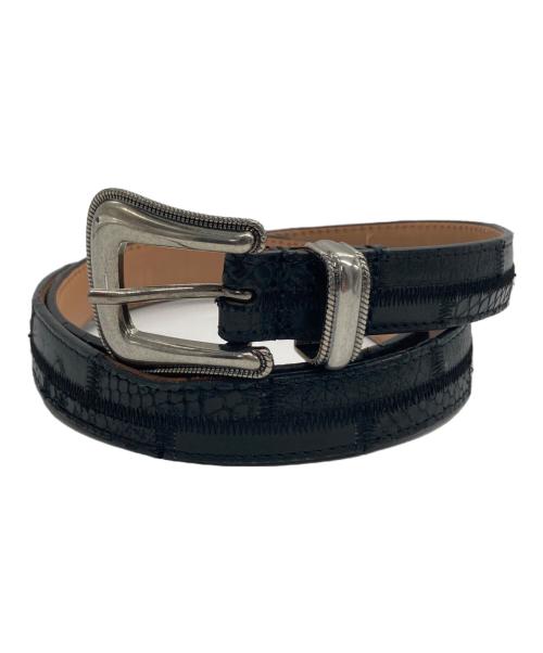 SUPREME（シュプリーム）SUPREME (シュプリーム) Patchwork Ranger Belt ブラックの古着・服飾アイテム