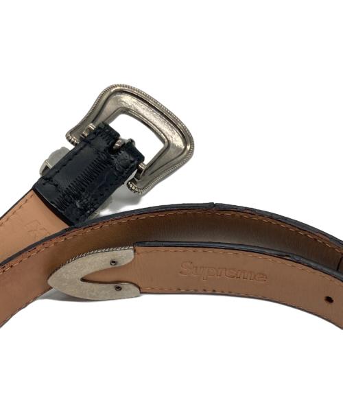 SUPREME（シュプリーム）SUPREME (シュプリーム) Patchwork Ranger Belt ブラックの古着・服飾アイテム
