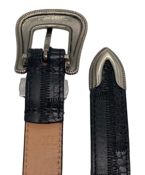 SUPREME（シュプリーム）SUPREME (シュプリーム) Patchwork Ranger Belt ブラックの古着・服飾アイテム