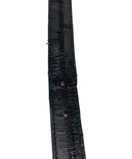 SUPREME（シュプリーム）SUPREME (シュプリーム) Patchwork Ranger Belt ブラックの古着・服飾アイテム