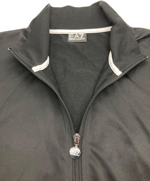 EA7（イーエーセブン）EA7 (イーエーセブン) セットアップジャージ ブラック サイズ:Mの古着・服飾アイテム