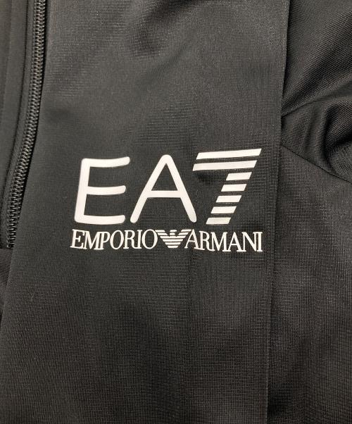 EA7（イーエーセブン）EA7 (イーエーセブン) セットアップジャージ ブラック サイズ:Mの古着・服飾アイテム