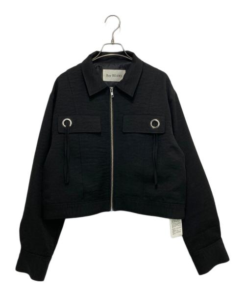RAY BEAMS（レイ ビームス）RAY BEAMS (レイ ビームス) ハトメフラップ ブルゾン ブラック サイズ:1 未使用品の古着・服飾アイテム