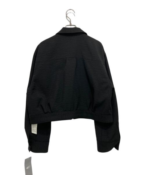 RAY BEAMS（レイ ビームス）RAY BEAMS (レイ ビームス) ハトメフラップ ブルゾン ブラック サイズ:1 未使用品の古着・服飾アイテム