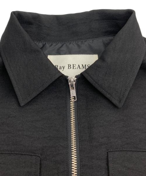 RAY BEAMS（レイ ビームス）RAY BEAMS (レイ ビームス) ハトメフラップ ブルゾン ブラック サイズ:1 未使用品の古着・服飾アイテム