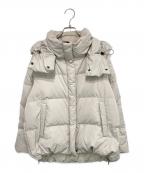 IENAイエナ）の古着「ダウンショールフードコート」｜ベージュ