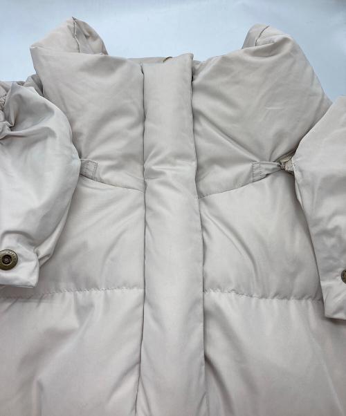 IENA（イエナ）IENA (イエナ) ダウンショールフードコート ベージュ サイズ:SIZE 38の古着・服飾アイテム