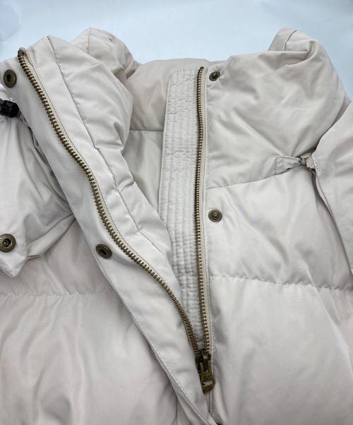 IENA（イエナ）IENA (イエナ) ダウンショールフードコート ベージュ サイズ:SIZE 38の古着・服飾アイテム