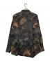 ETRO (エトロ) 総柄シャツ ブラック×ブラウン×グリーン サイズ:XL：10000円