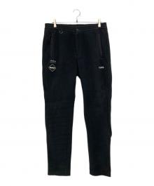F.C.R.B.（エフシーレアルブリストル）の古着「POLARTEC FLEECE VENTILATION PANTS」｜ブラック