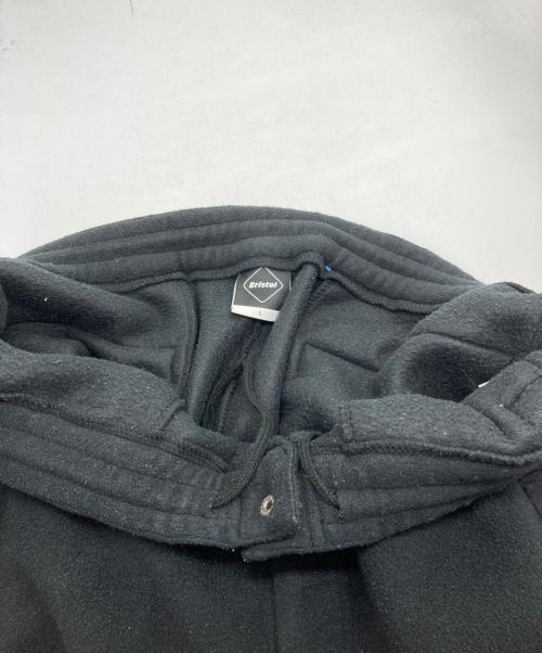 F.C.R.B.（エフシーレアルブリストル）F.C.R.B. (エフシーレアルブリストル) POLARTEC FLEECE VENTILATION PANTS ブラック サイズ:Lの古着・服飾アイテム