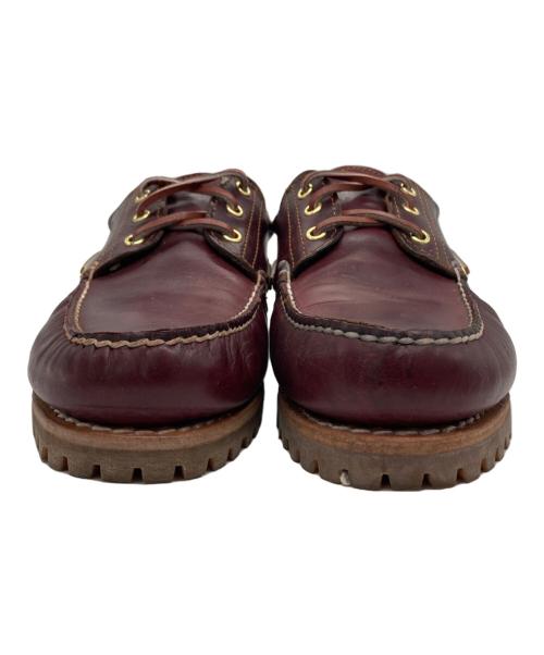 Timberland（ティンバーランド）Timberland (ティンバーランド) 3-EYE BOAT SHOE BURGUNDY ボルドー サイズ:US8.5Wの古着・服飾アイテム