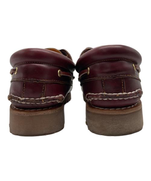 Timberland（ティンバーランド）Timberland (ティンバーランド) 3-EYE BOAT SHOE BURGUNDY ボルドー サイズ:US8.5Wの古着・服飾アイテム