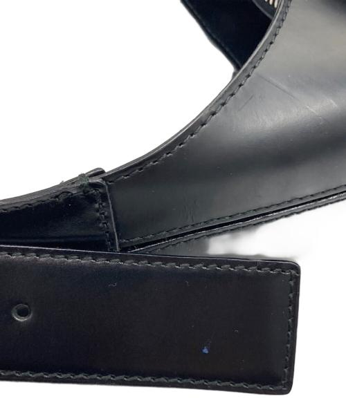 Salvatore Ferragamo（サルヴァトーレ フェラガモ）Salvatore Ferragamo (サルヴァトーレ フェラガモ) カンチーニストラップ ワンショルダーバッグ ブラックの古着・服飾アイテム