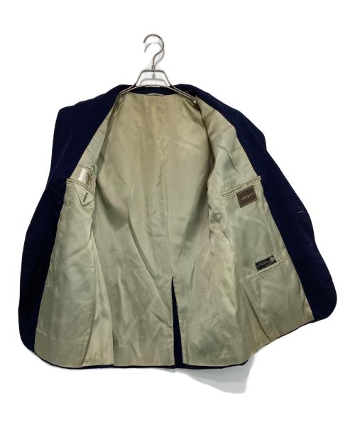 VALENTINO UOMO（ヴァレンティノ ウモ）valentino uomo (ヴァレンティノ ウモ) 80-90ｓ テーラードジャケット ネイビー サイズ:-の古着・服飾アイテム