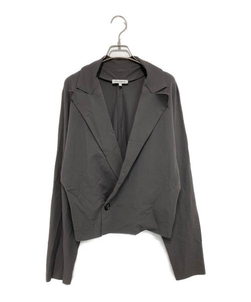 MADISON BLUE（マディソンブルー）MADISON BLUE (マディソンブルー) DOLMAN SLEEVE JACKET チャコールグレー サイズ:1の古着・服飾アイテム