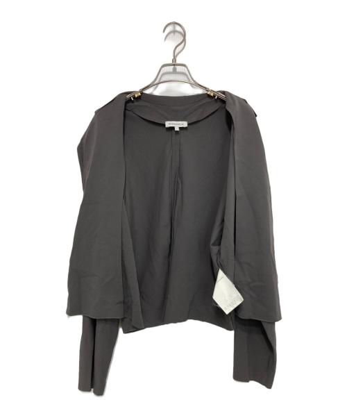 MADISON BLUE（マディソンブルー）MADISON BLUE (マディソンブルー) DOLMAN SLEEVE JACKET チャコールグレー サイズ:1の古着・服飾アイテム